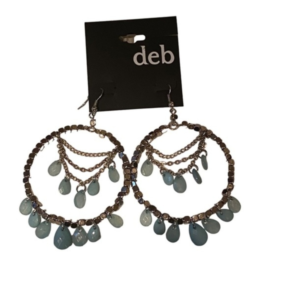 Deb Hoop Earrings Dangle Fishnet hook‎ Earrings